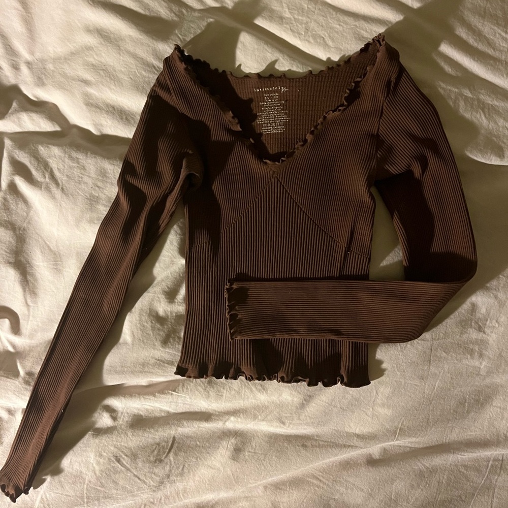Free People Easy to Love Seamless Long-sleeve